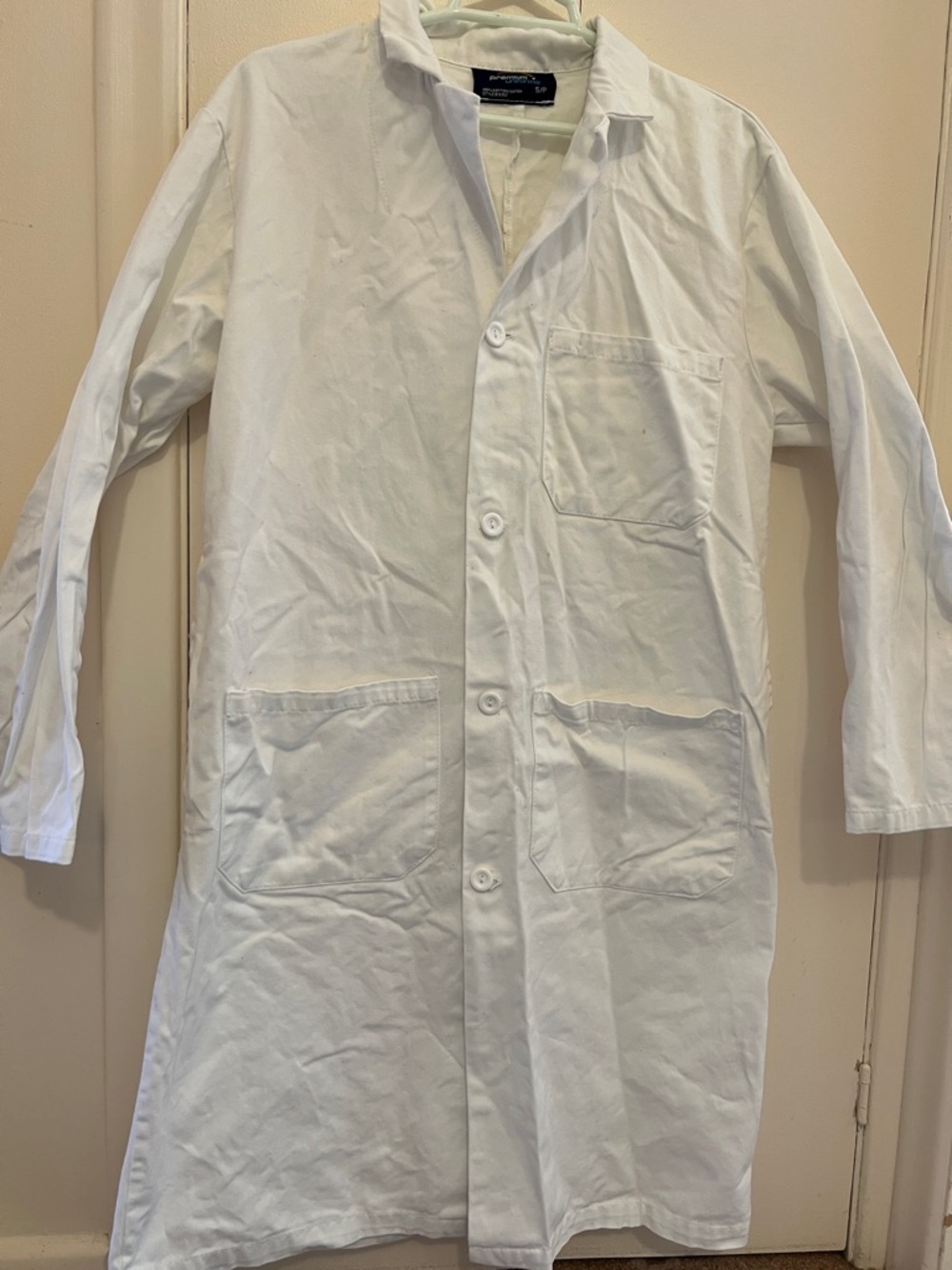 100% Cotton Classic White Lab Coat
